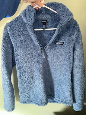 GUC Small blue Patagonia Los Gatos fleece pullover